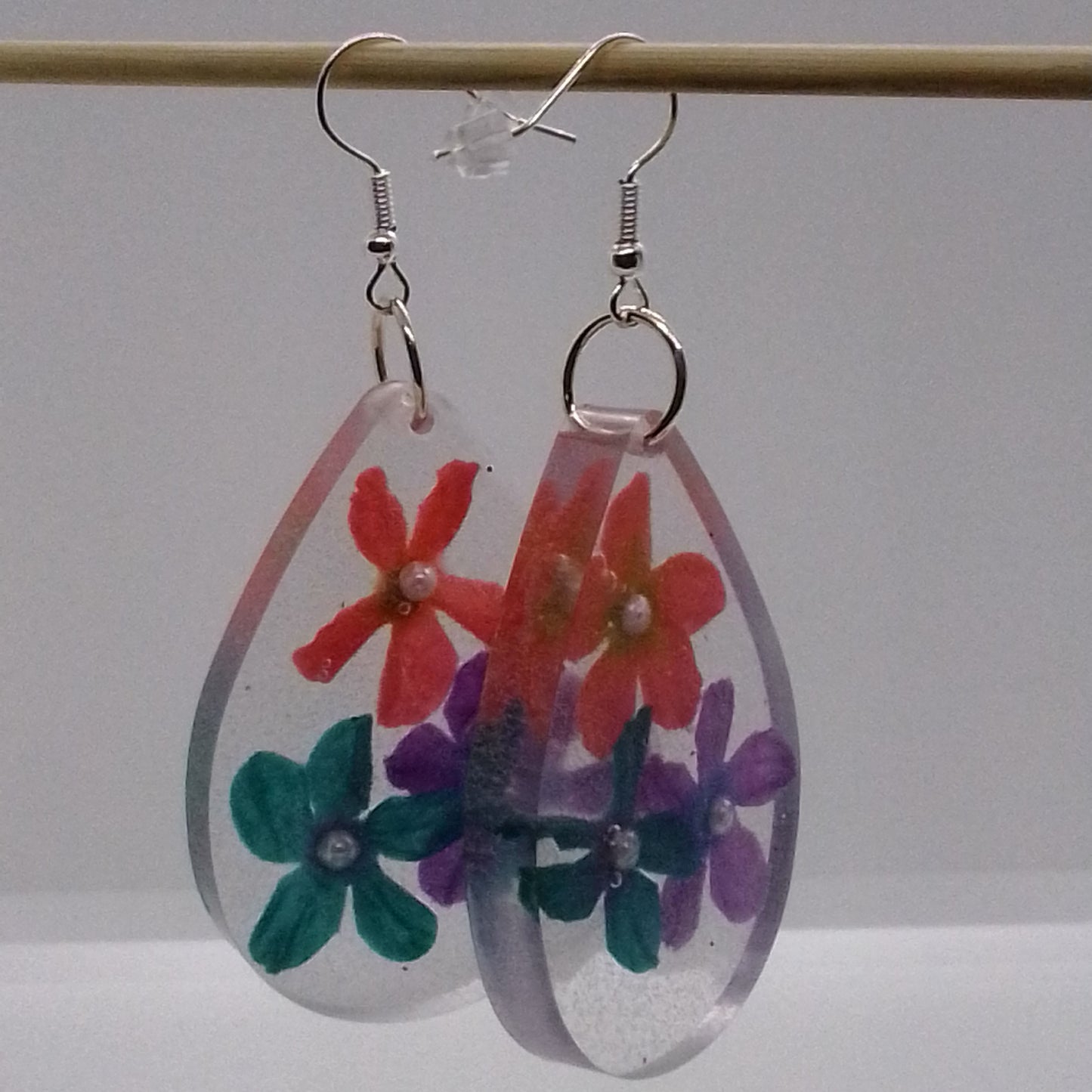 Flower earrings