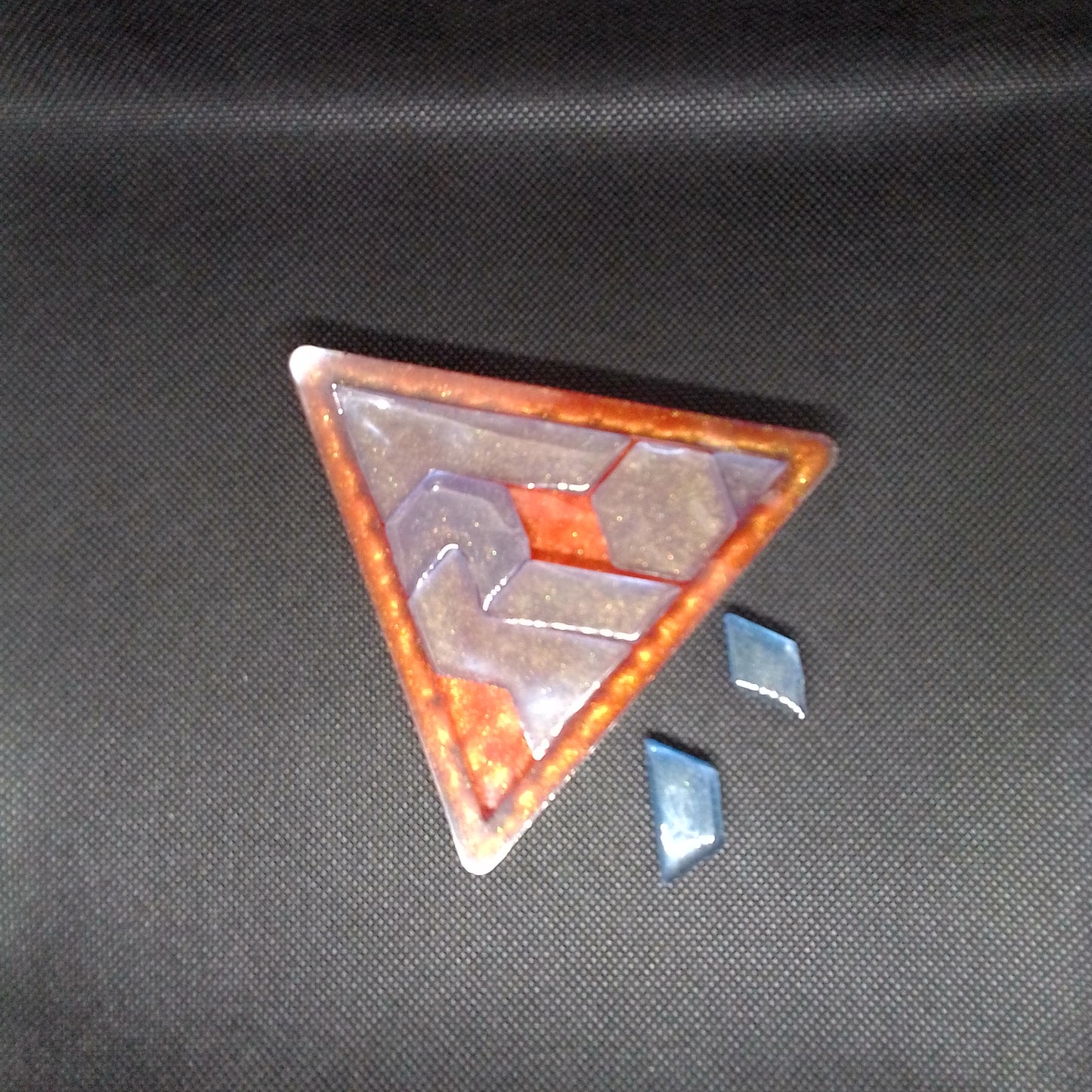 Epoxy Triangle puzzle