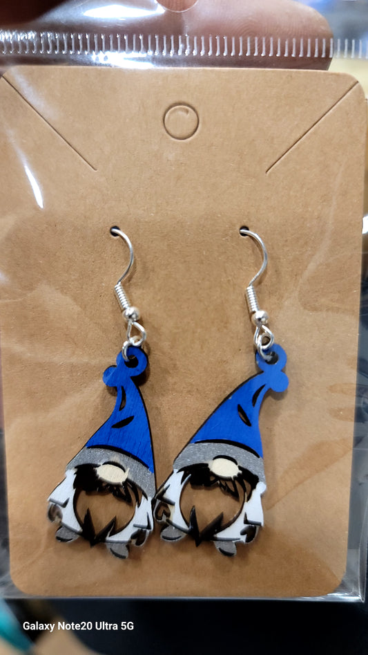 gnome earrings