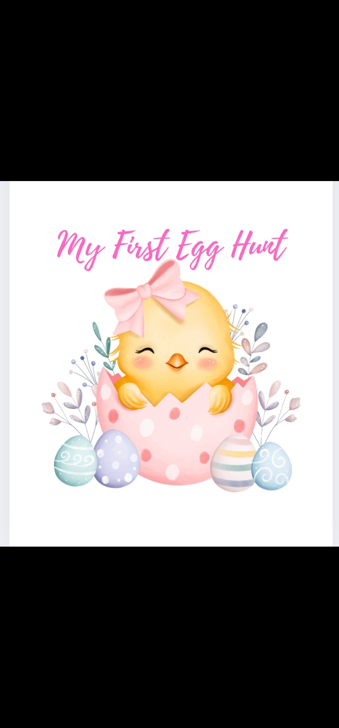 Baby or kids first Easter T