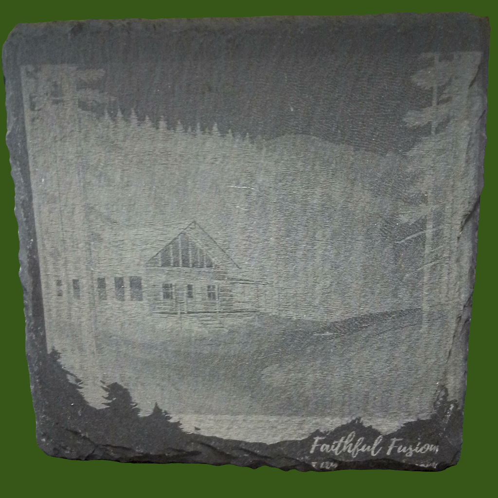 Slate Art Coaster